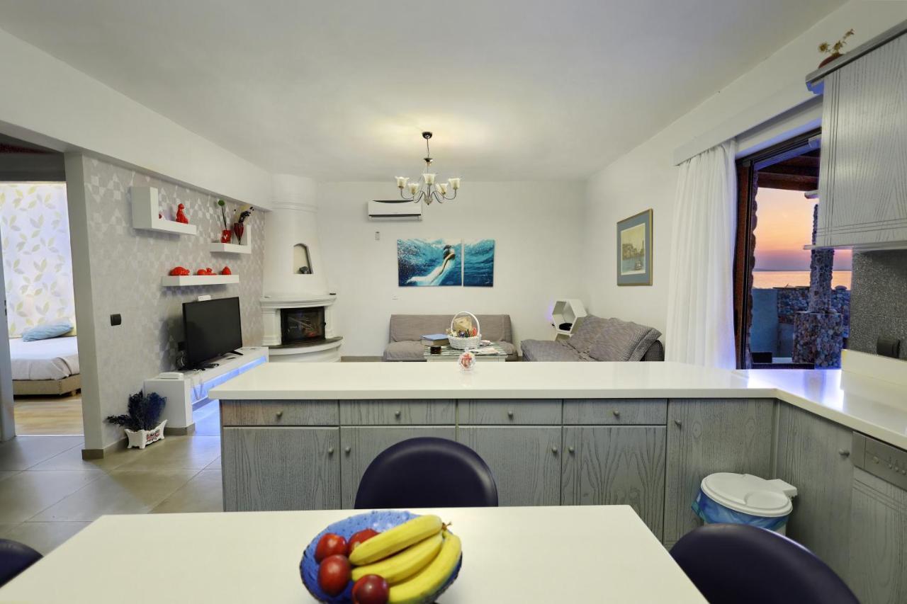 Villa Thalassa Stavromenos Beach Magnisia ภายนอก รูปภาพ