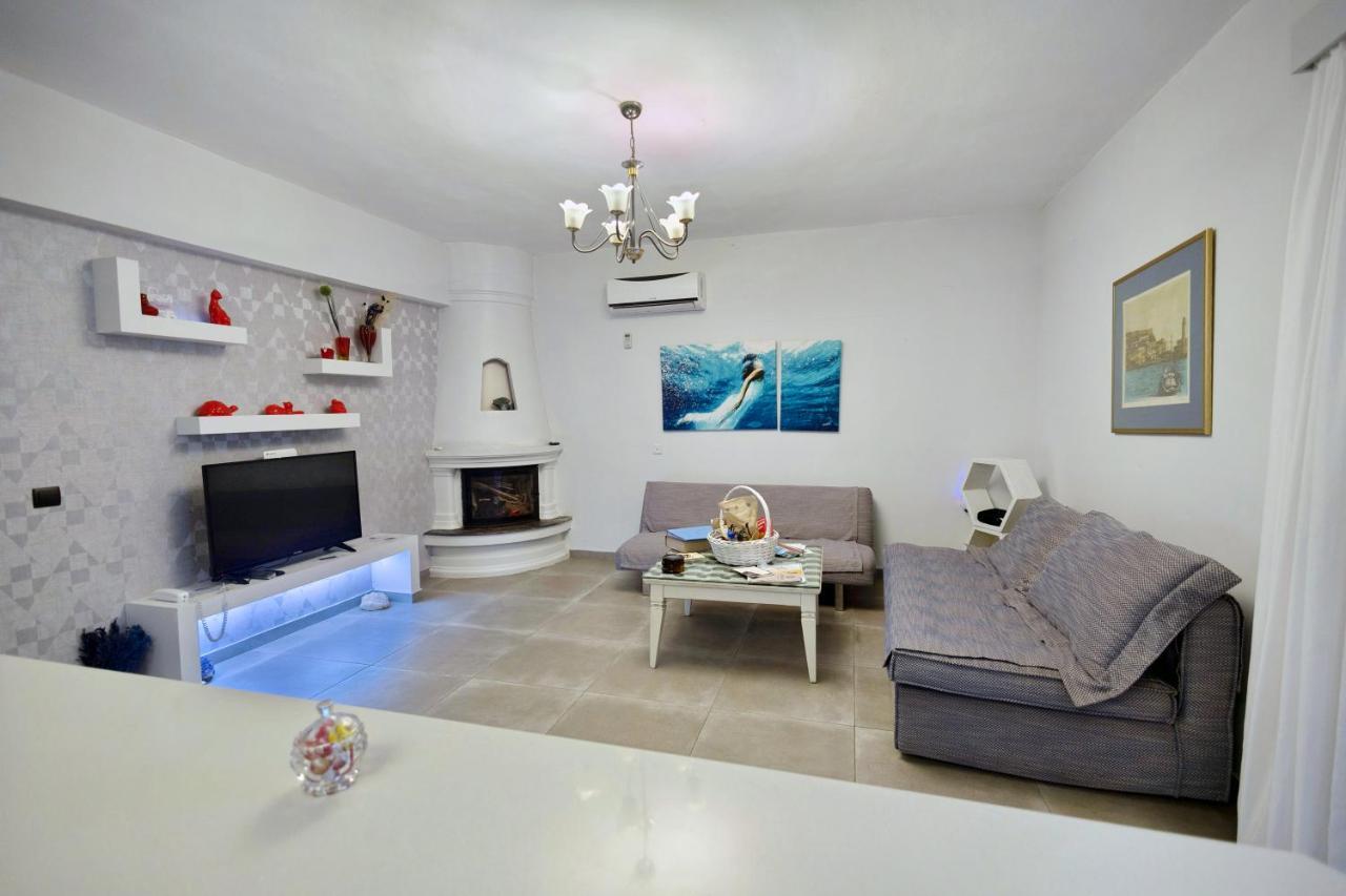 Villa Thalassa Stavromenos Beach Magnisia ภายนอก รูปภาพ
