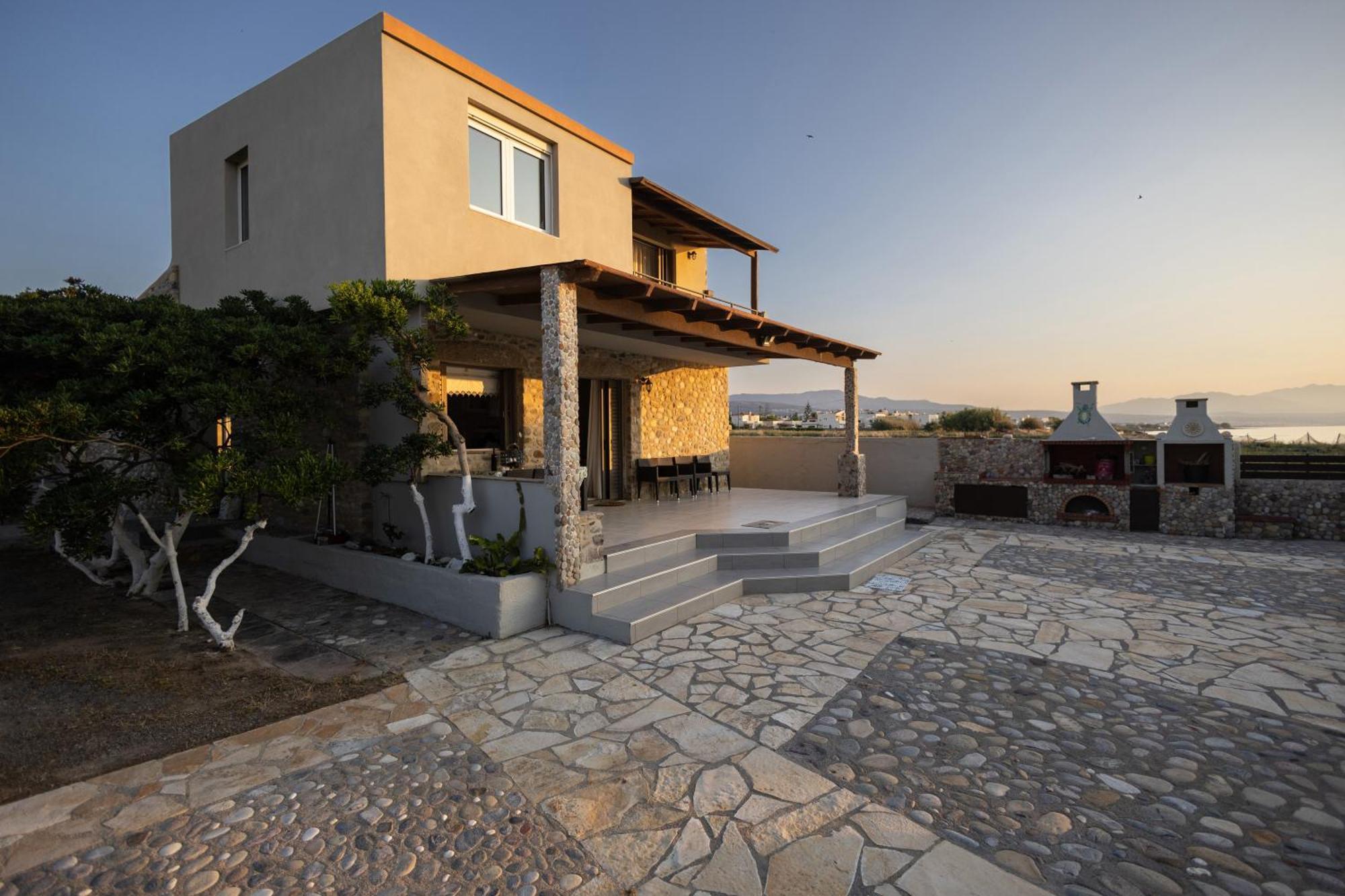 Villa Thalassa Stavromenos Beach Magnisia ภายนอก รูปภาพ